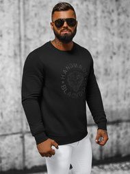 Muška dukserica crna OZONEE NB/MF2008