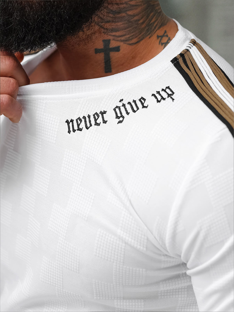 Muška Majica Bijeli OZONEE O/QS11621