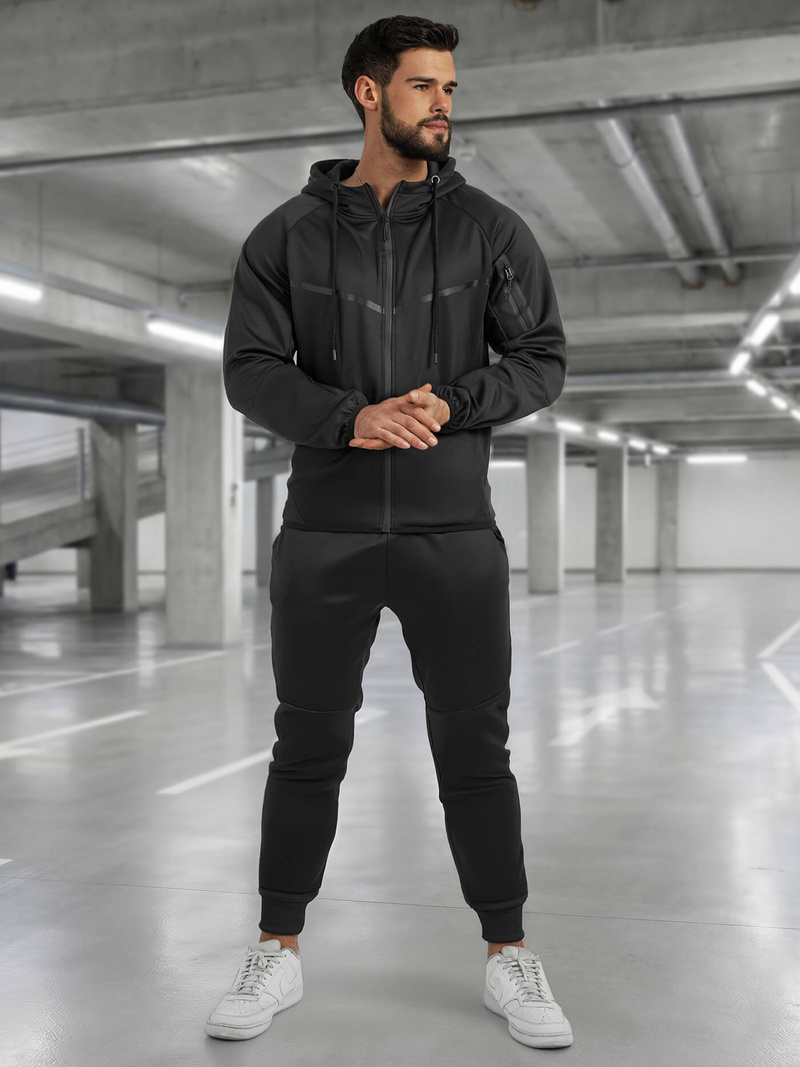 Muška trenirka crna OZONEE JS/8C1966/3