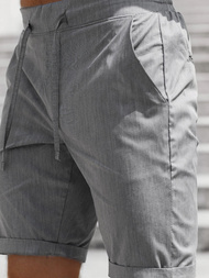 Muške chino kratke hlače grafitne OZONEE DJ/1011