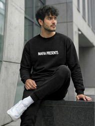 Muška dukserica crna OZONEE JS/65B3919/3Z