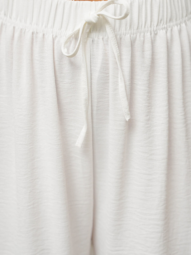 Ženske hlače bijele OZONEE O/XYS3243