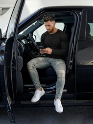 Muške Traperice Plave OZONEE O/EM8886Z