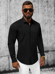 Muška Košulja Crna OZONEE O/3778