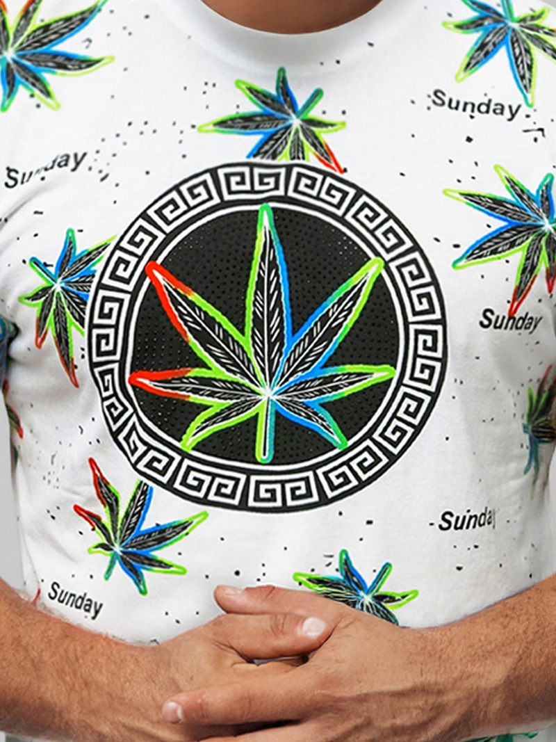 Muška majica bijela OZONEE O/T136/1Z