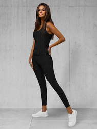 Dvodijelni set trenerke crni OZONEE JS/YW88037/1Z