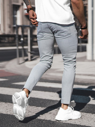 Muške Traperice Sive OZONEE DO/2463