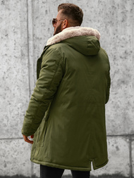 Muška parka jakna zelena OZONEE JS/22M37/136