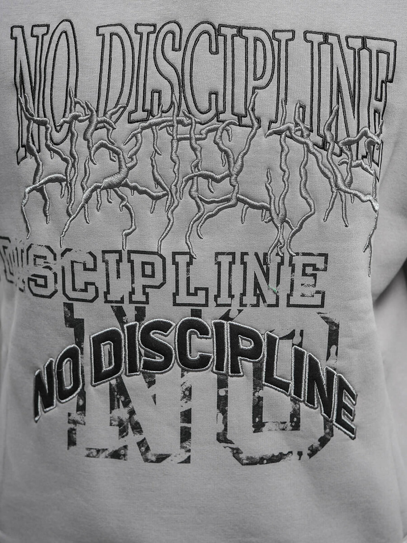 Dukserica s kapuljačom siva OZONEE O/SWE23037