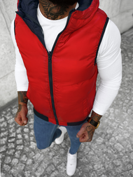 Muški prsluk dvostrani modri OZONEE N/7127