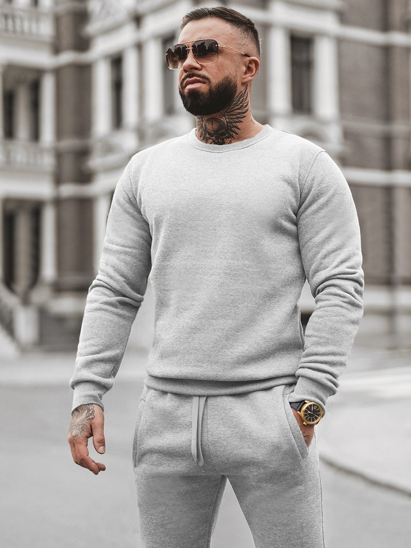 Muška trenirka siva OZONEE JS/XW2001