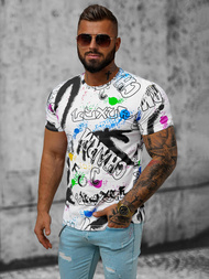  Muška Majica Bijeli OZONEE JS/8T967