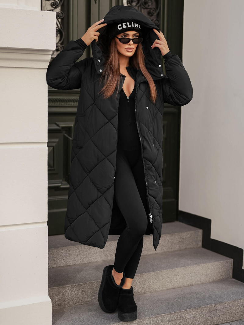 Ženska jakna crna OZONEE JS/5M3173/392Z