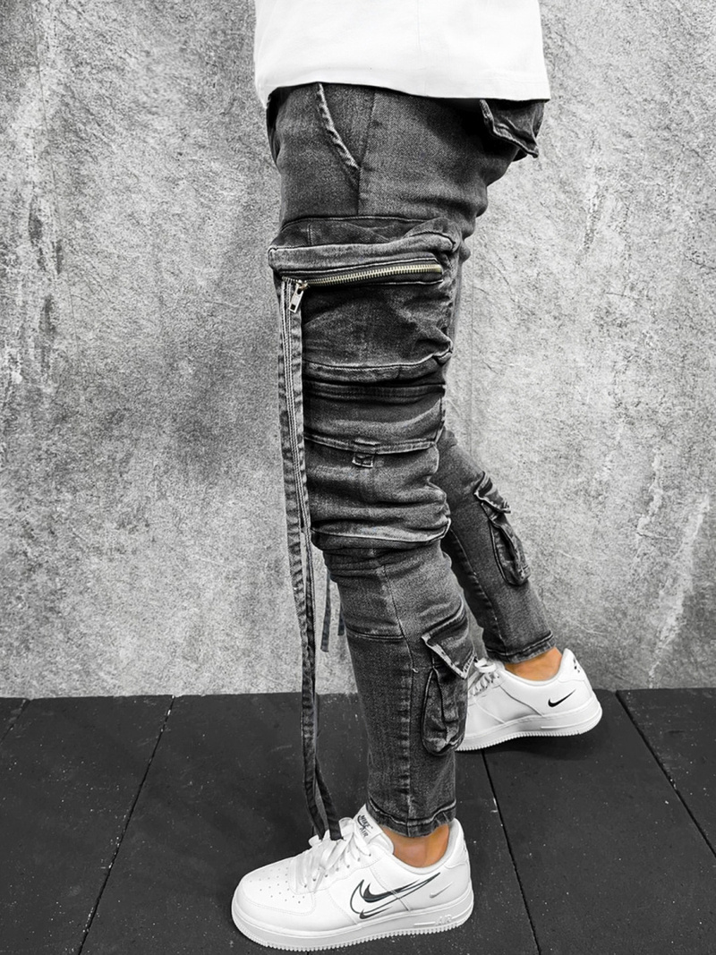 Muške traperice Crne OZONEE O/B6505