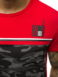 Muška majica Crveni OZONEE JS/SS10979