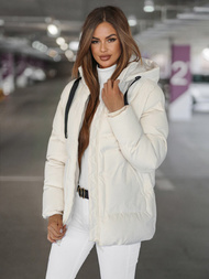 Ženska jakna ecru OZONEE JS/5M3251/281