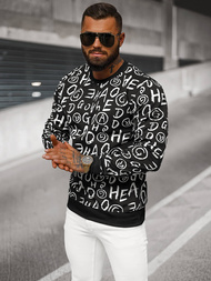 Muška Dukserica Crna OZONEE JS/8B1221/3