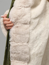 Ženska jakna zelena OZONEE JS/5M3187/136