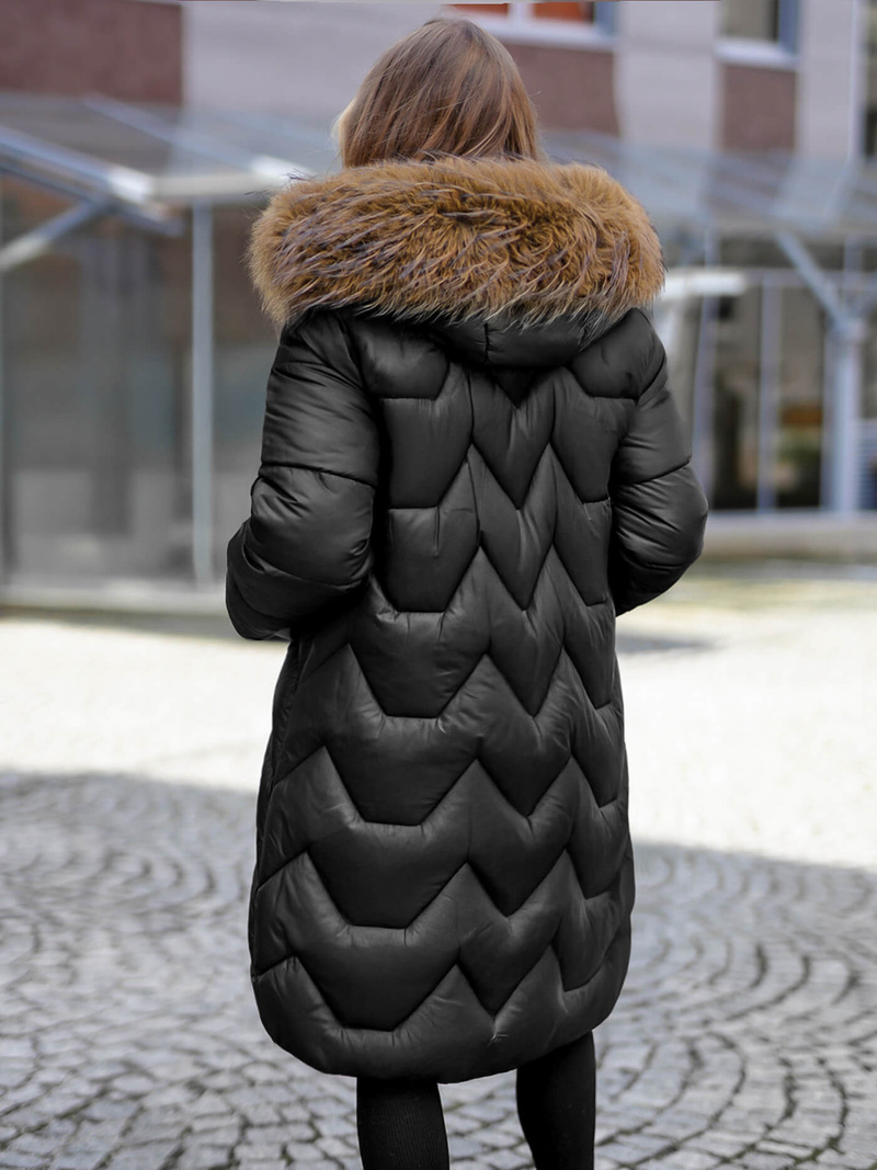 Ženska Zimska Jakna Crna OZONEE O/5M3229/392