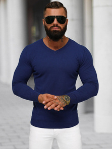 Muški Džemper Tamnoplavi OZONEE NB/MMB601/5Z