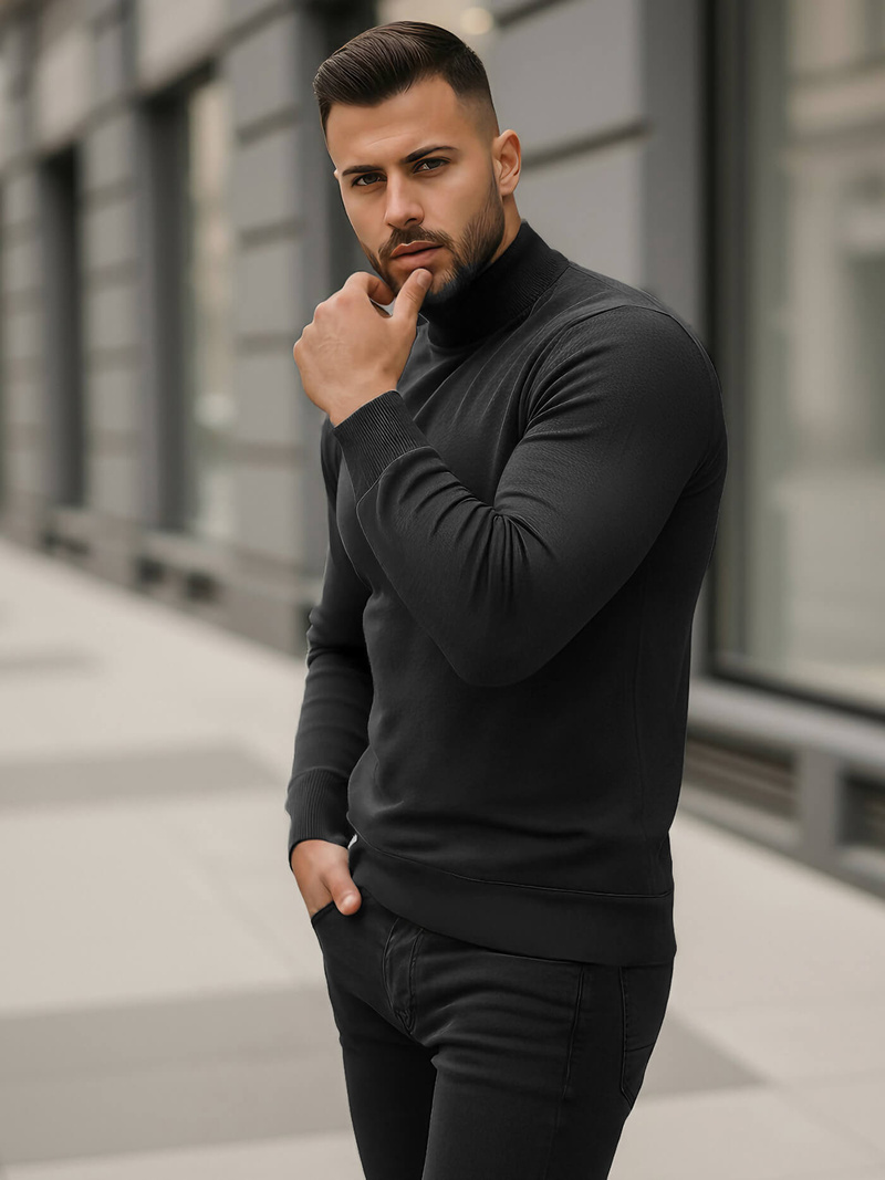 Muška dolčevita grafitna OZONEE V/V24503