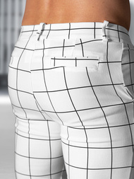 Muške Chino Hlače Bijele OZONEE O/P4009Z