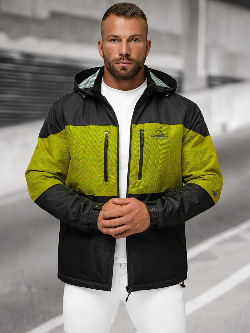 Muška Jakna Crna OZONEE JS/22M310/392Z