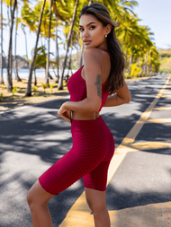 Dvodijelni Set Trenerke Bordo OZONEE O/22754Z