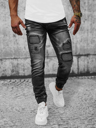 Muške Jogger Hlače Crne OZONEE NB/MP0052/2N