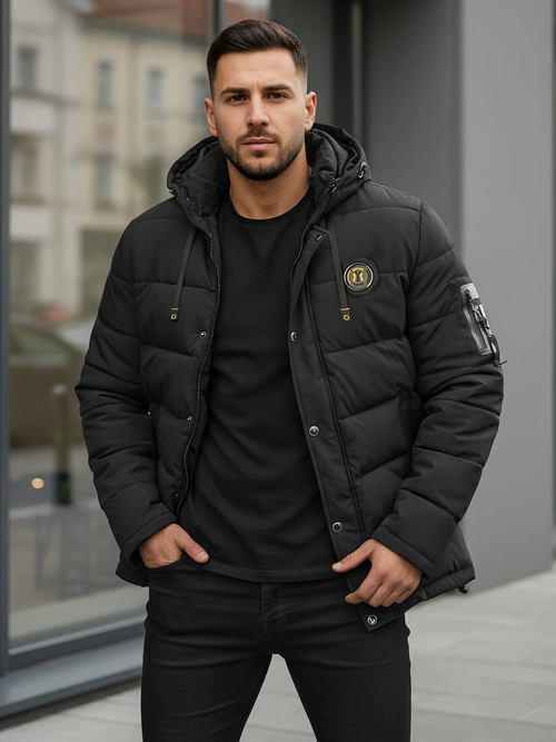 Muška jakna crna OZONEE JS/57M7503/392Z