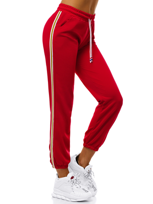 Ženske sportske hlače Crvene OZONEE JS/1020/B5