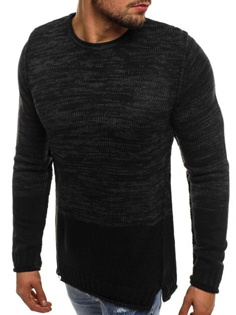 BREEZY B9019S Muški džemper crni