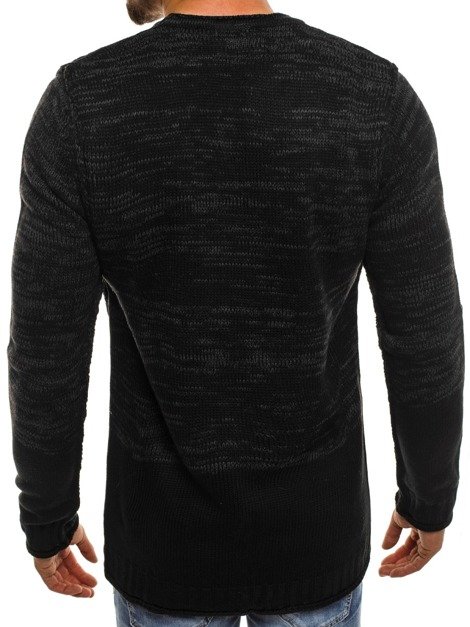 BREEZY B9019S Muški džemper crni