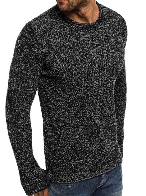 BREEZY B9038S Muški džemper crni