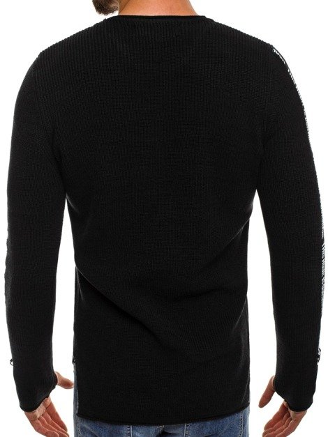 BREEZY B9042S Muški džemper crni