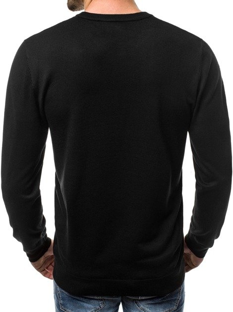 BRUNO LEONI M005 Muški džemper crni