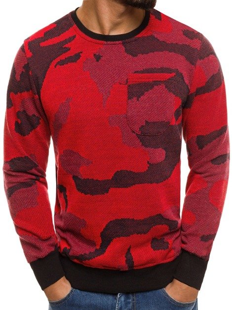 MECHANICH 2021 Muški džemper crveni