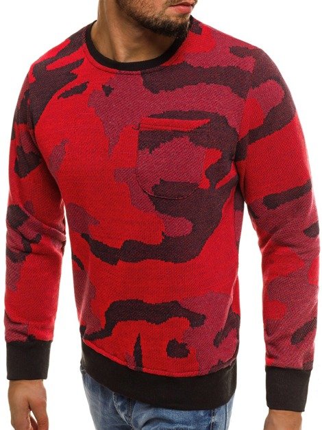 MECHANICH 2021 Muški džemper crveni