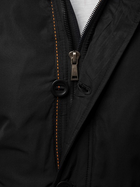 Muška jakna crna OZONEE JB/1072