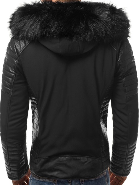 Muška jakna crna OZONEE O/99105