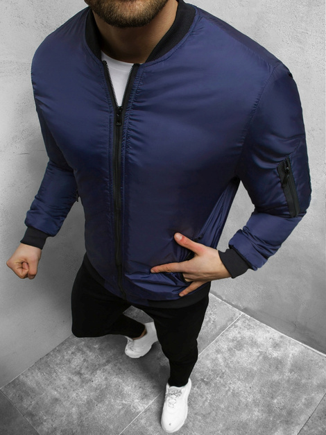 Muška jakna modra OZONEE JS/AK95
