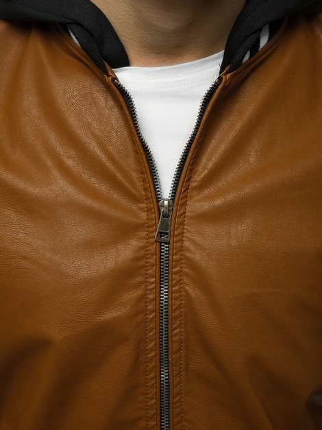 Muška kožna jakna Camel OZONEE N/6187Z