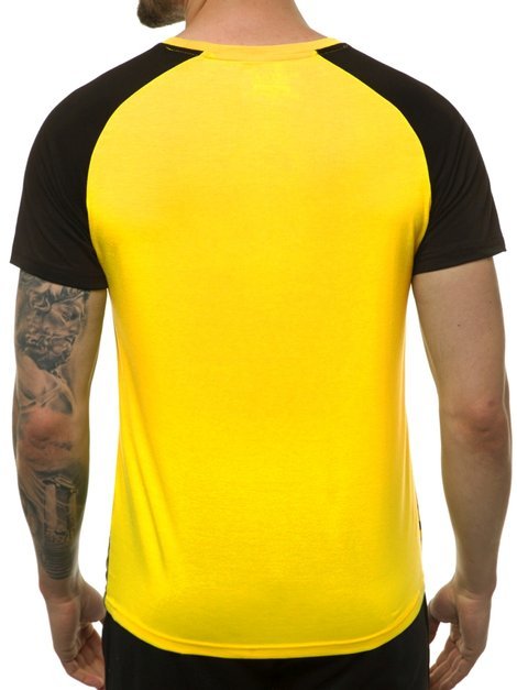 Muška majica Žuta OZONEE JS/KS2060