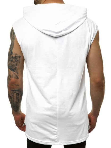 Muška majica bez rukava Bijela OZONEE MACH/M1213