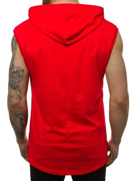 Muška majica bez rukava Crvena OZONEE MACH/M1213