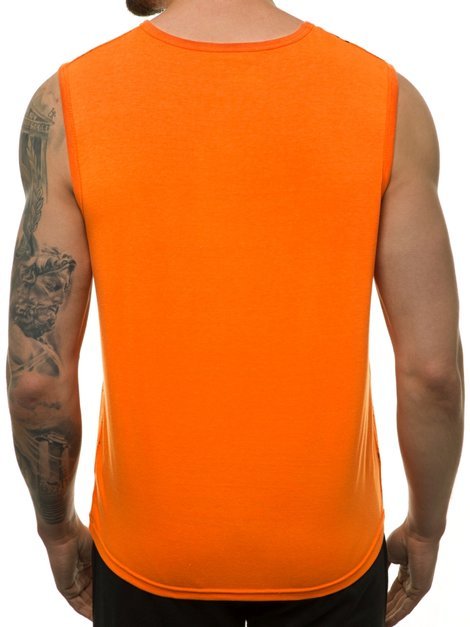 Muška majica bez rukava Narančaste OZONEE JS/KS2086