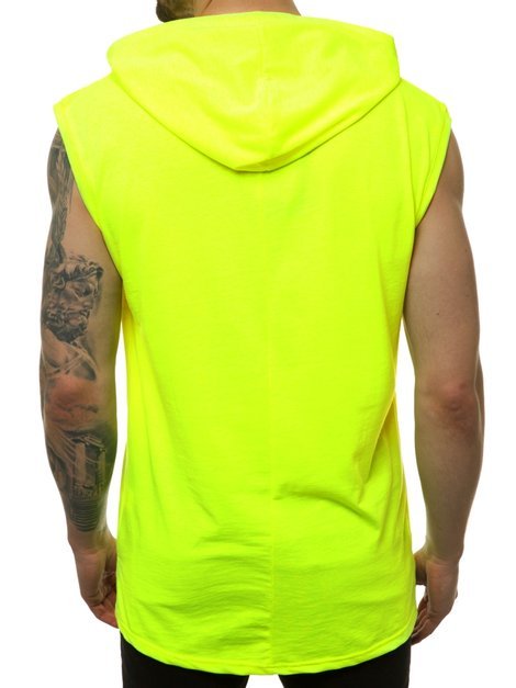 Muška majica bez rukava žuto-neon OZONEE MACH/M1152
