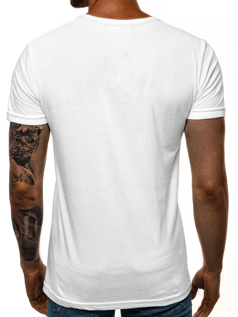 Muška majica bijela OZONEE O/1174 