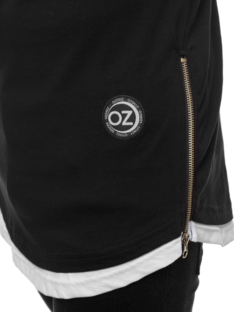 Muška majica crna OZONEE O/1261