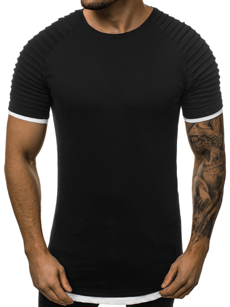 Muška majica crna OZONEE O/1262